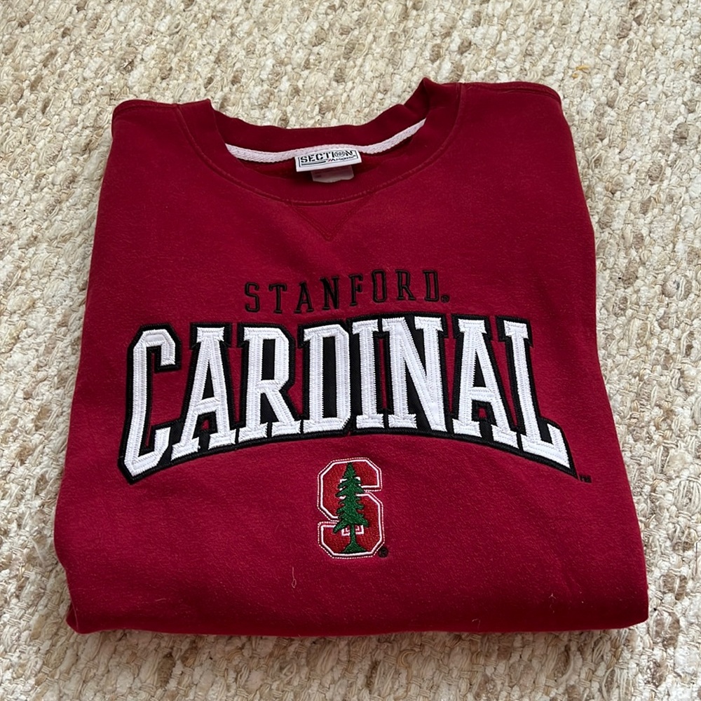 Cardinal Maroon Pullover Crewneck Sweatshirt